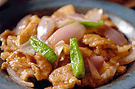豚肉のXO醤油炒め